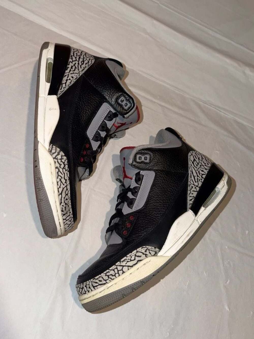 Air Jordan 3 Retro Black Cement 9.5 2012 release